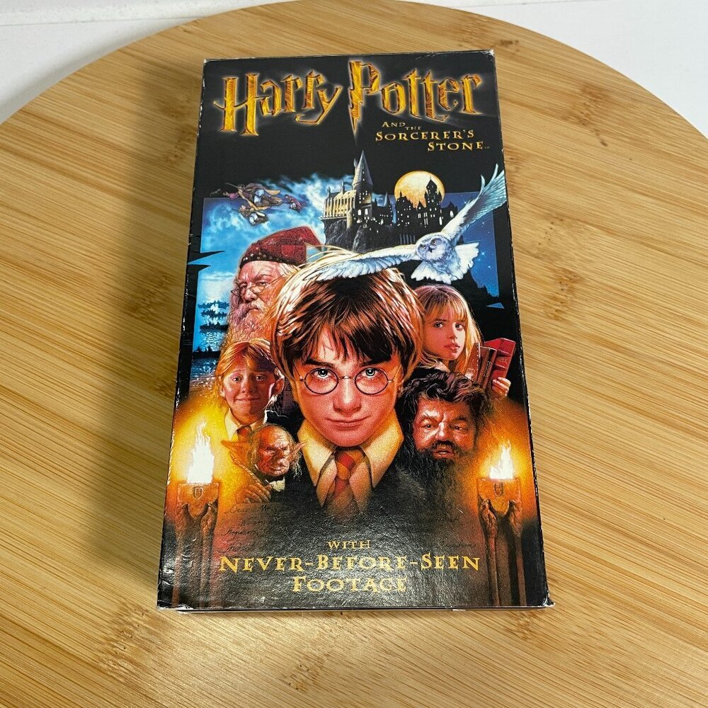 Harry Potter and the Sorcerer's Stone 2001 VHS Warner Brothers Year One